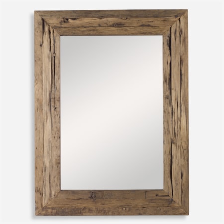 Rennick Rustic Wood Mirror