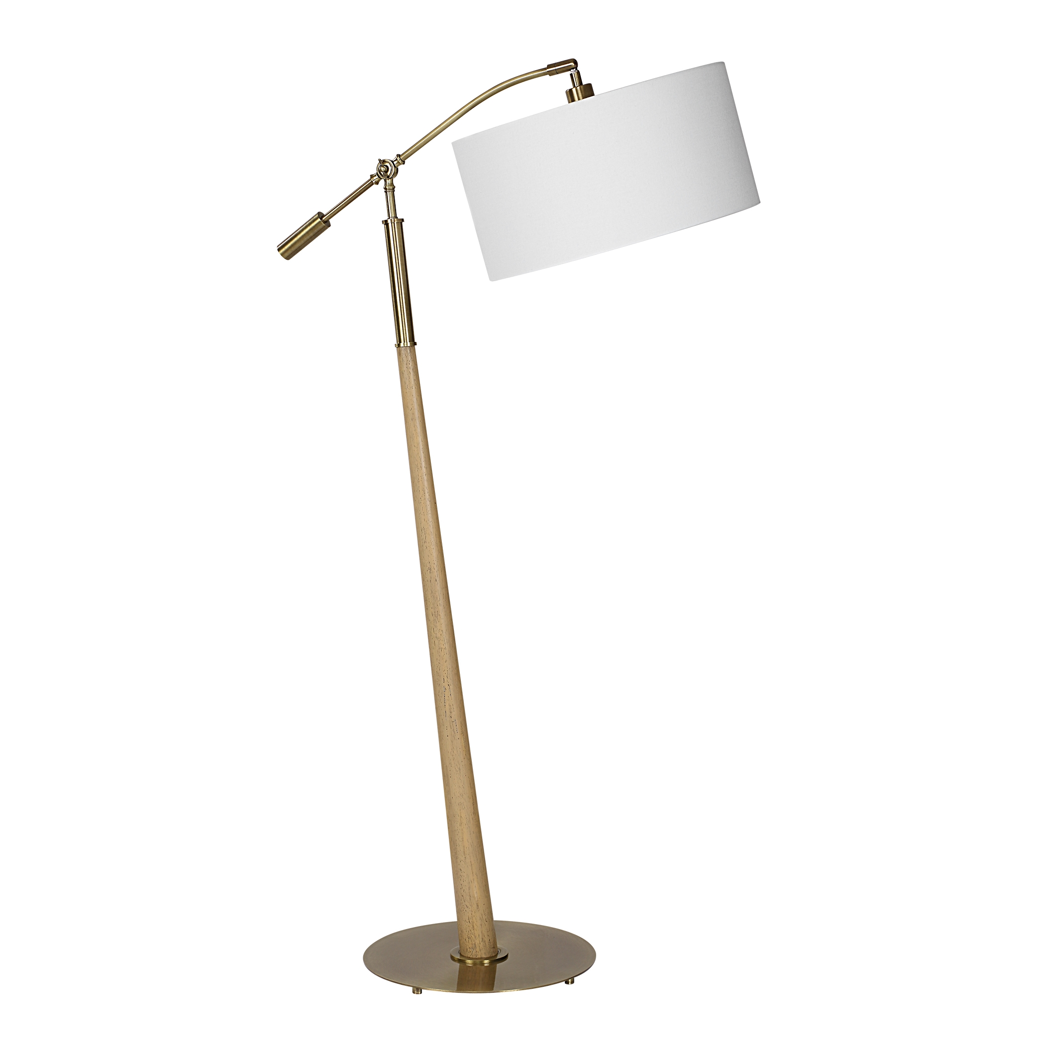 Kennett Wooden Floor Lamp