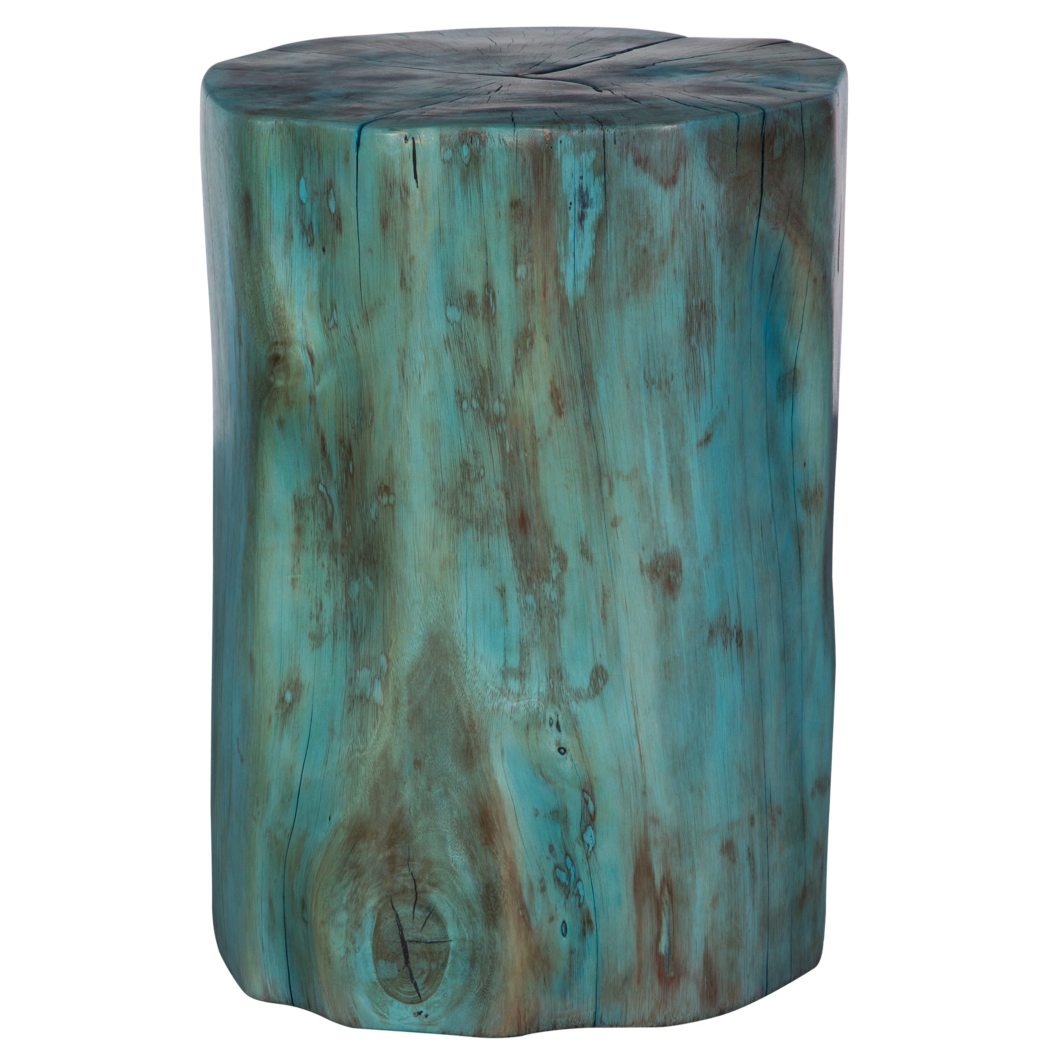 Uttermost Habitat Habitat Blue Accent Stool