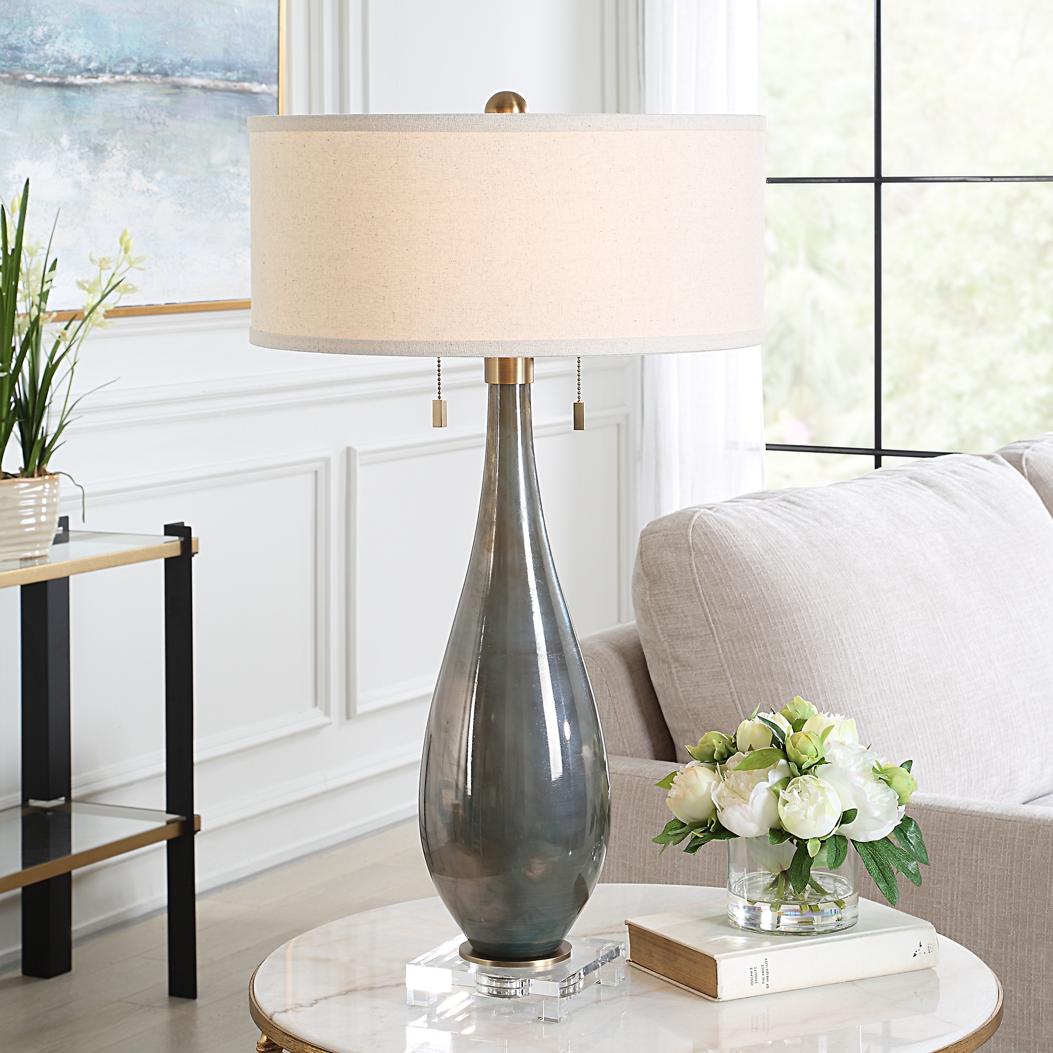 Uttermost Cardoni Cardoni Smoke Table Lamp