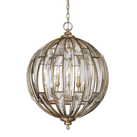 Uttermost Vicentina 6 Light Sphere Pendant