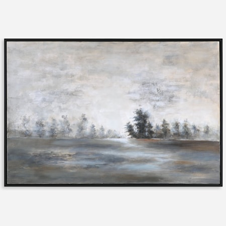 Evening Mist Landscape Art