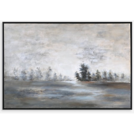 Evening Mist Landscape Art