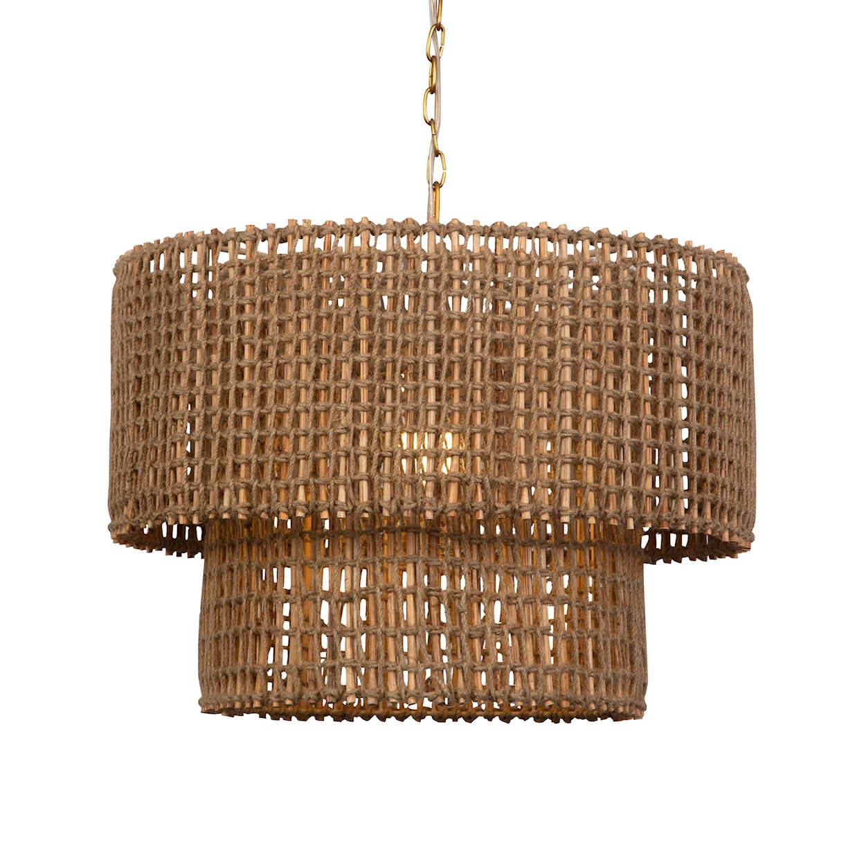 Uttermost Biswas Biswas Woven Jute 1 Light Pendant