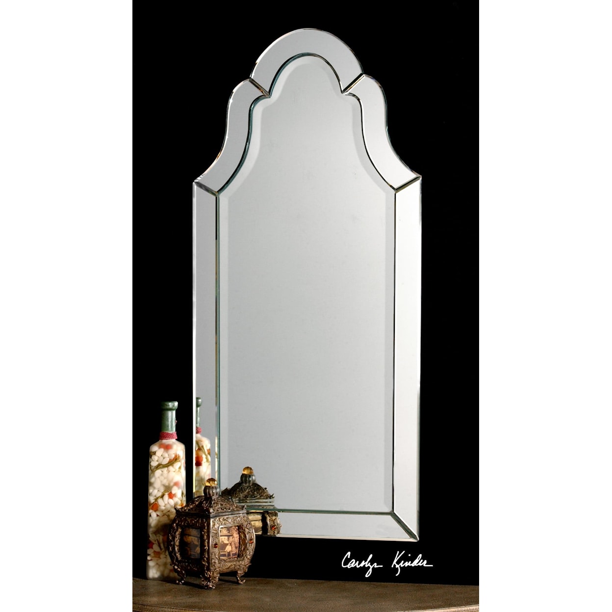 Uttermost Arched Mirror Hovan