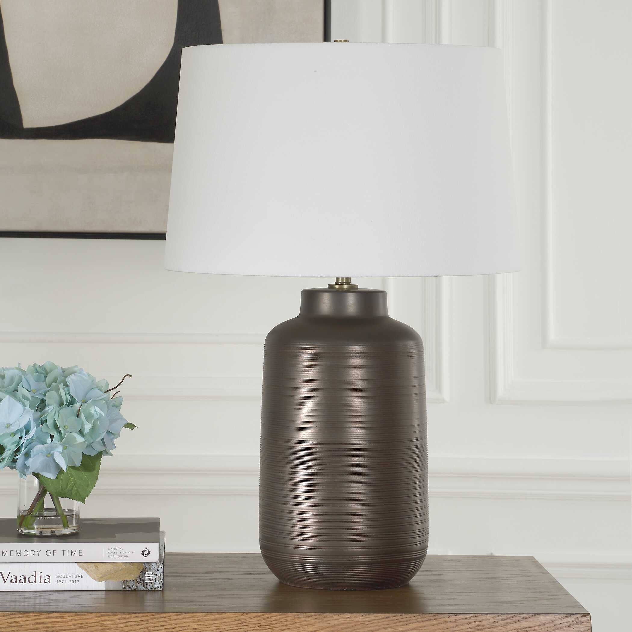 Calderone Bronze Table Lamp