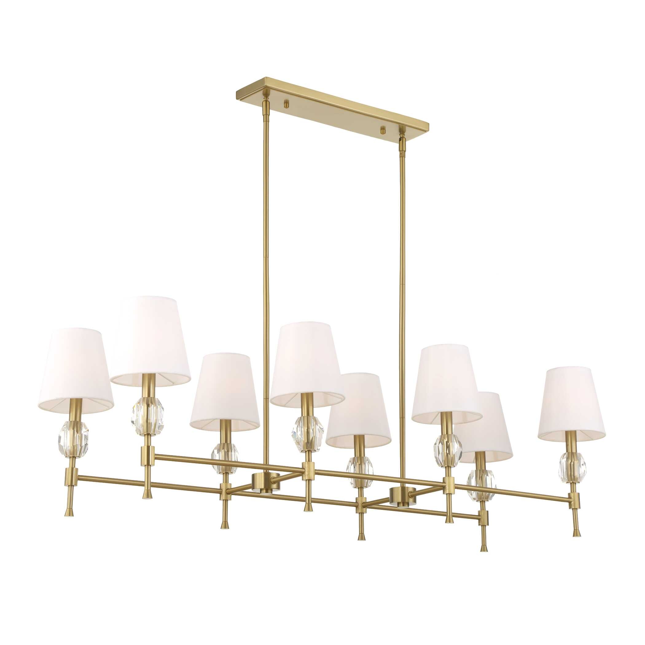 Uttermost Arques Arques 8 Light Linear Chandelier