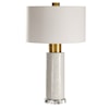 Uttermost Table Lamps Vaeshon Concrete Table Lamp