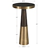 Uttermost Accent Furniture - Occasional Tables Black Accent Table