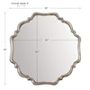 Uttermost Mirrors Valentia Silver Mirror