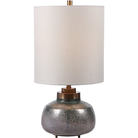 Catrine Art Glass Buffet Lamp