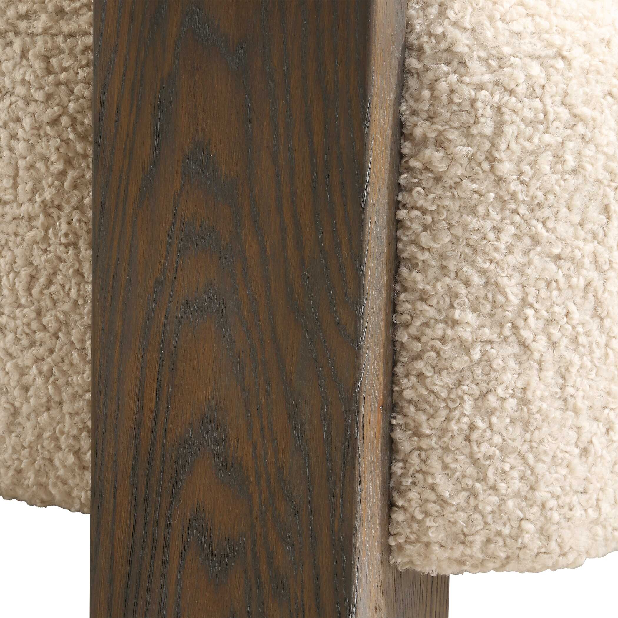 Uttermost Lennox Lennox Shearling Accent Chair