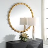 Uttermost Nacala Nacala Round Gold Mirror