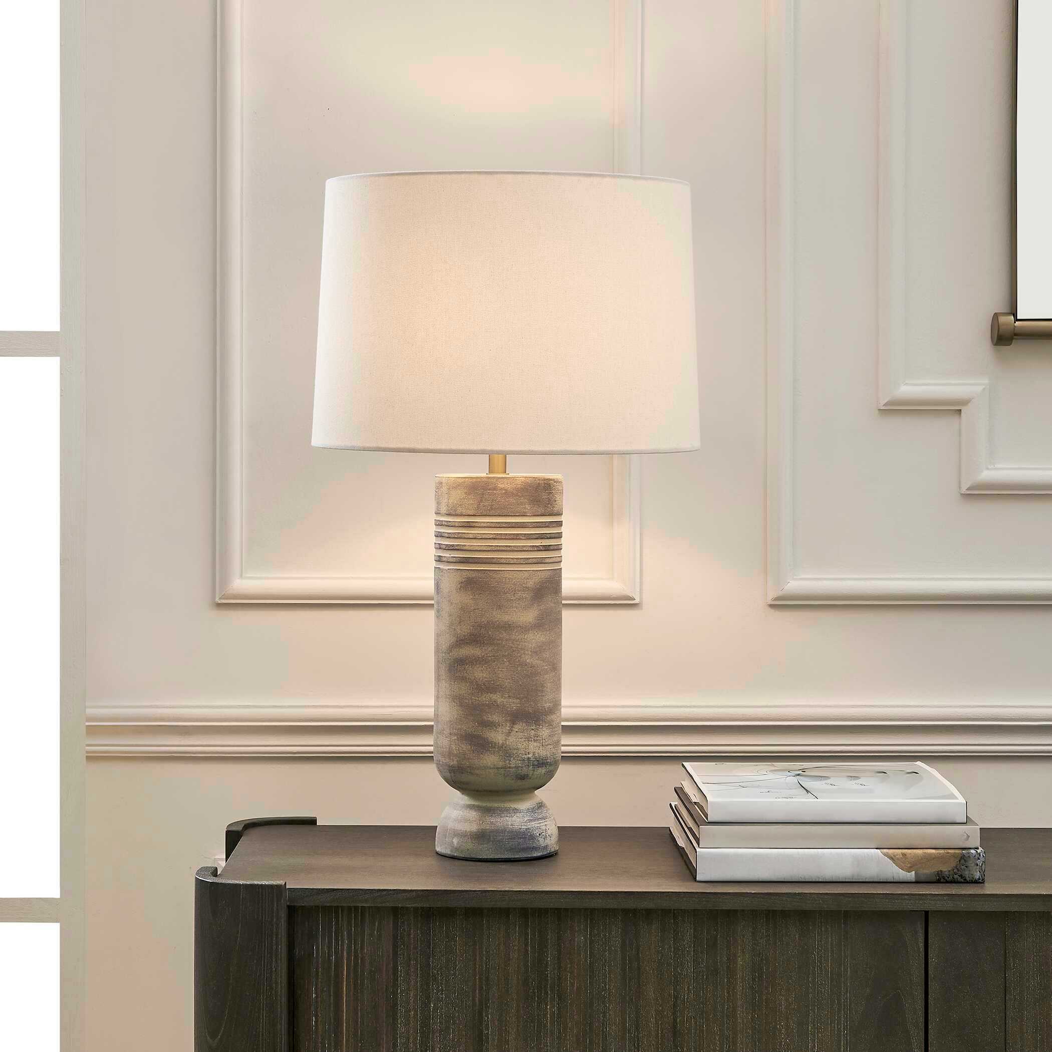 Vale Beige Hues Table Lamp