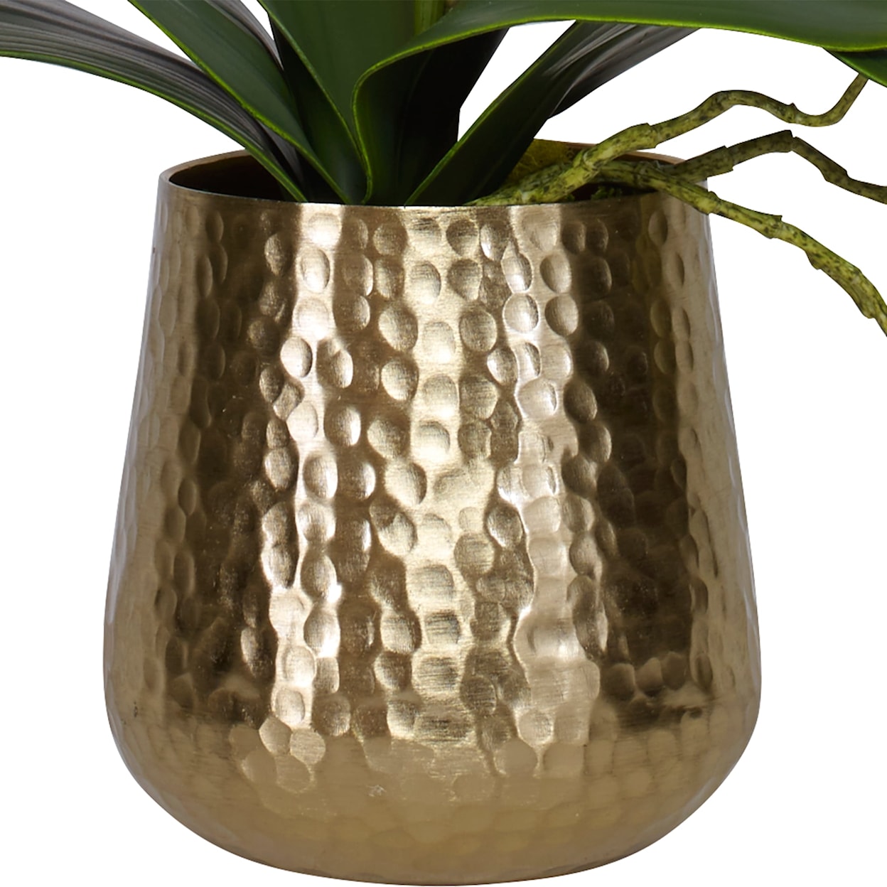 Uttermost Cami Orchid Cami Orchid With Brass Pot