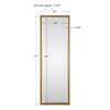 Uttermost Mirrors Vilmos Metallic Gold Mirror