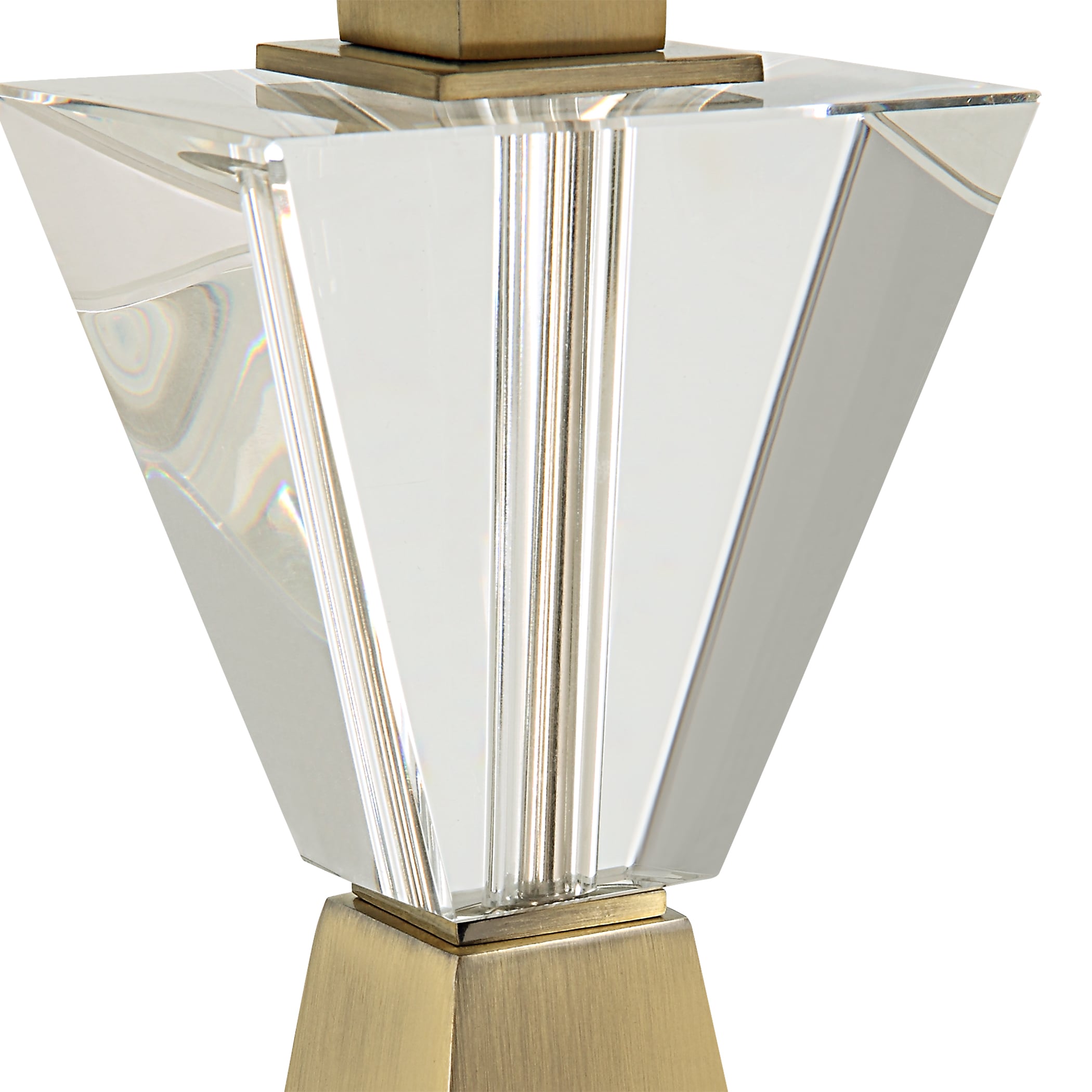 Uttermost Arete Arete Modern Brass Table Lamp