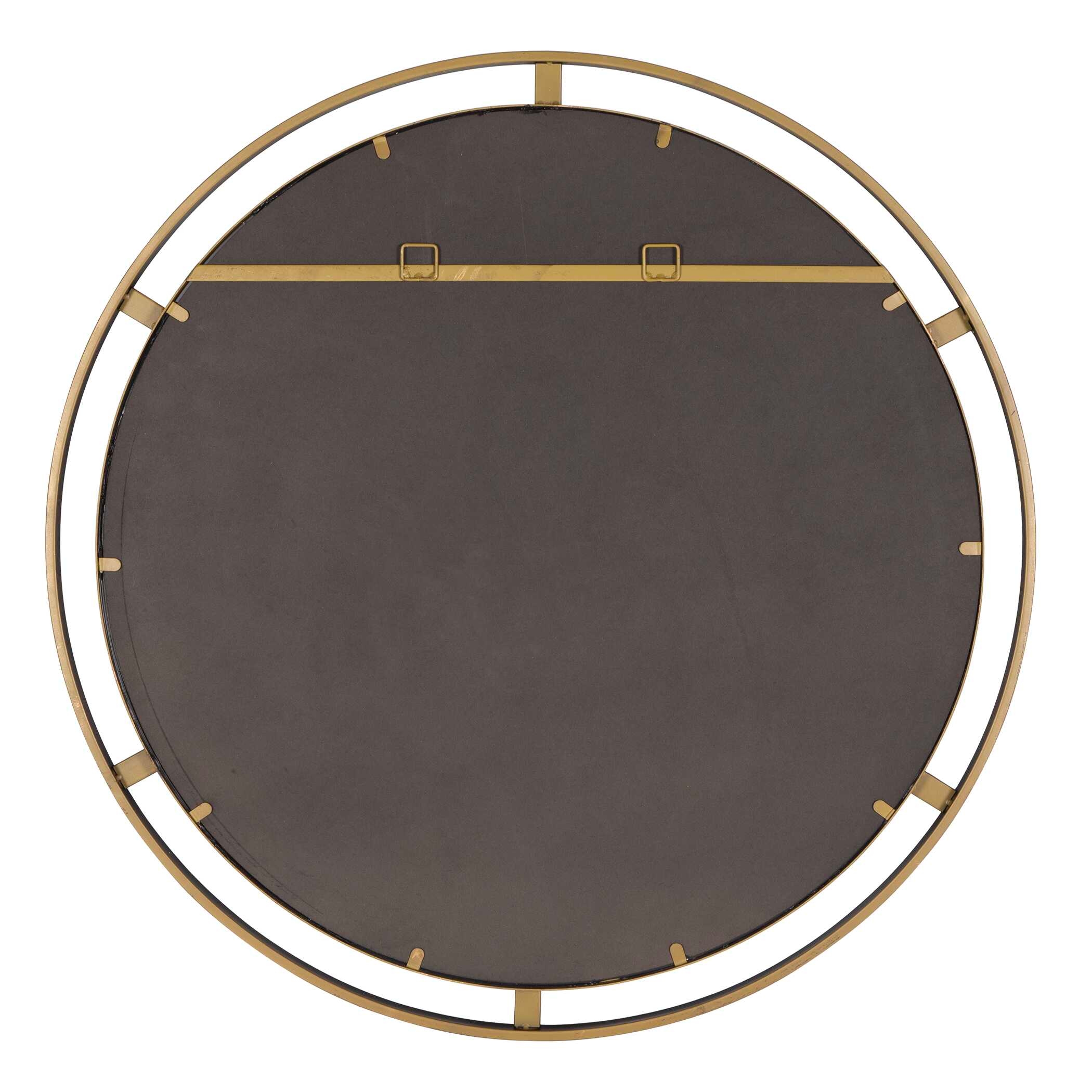Uttermost Carrizo Carrizo Bronze Round Mirror