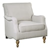 Uttermost Accent Furniture - Accent Chairs Armstead Antique White Armchair