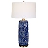 Uttermost Zade Zade Blue Table Lamp