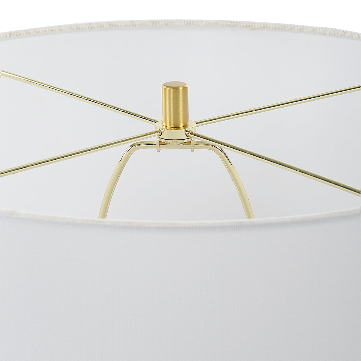 Uttermost Emerie Emerie Textured White Table Lamp