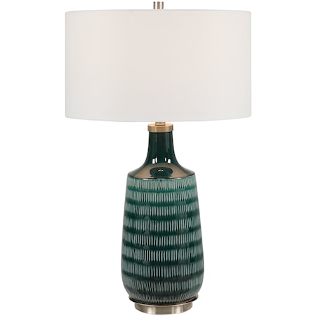 Scouts Deep Green Table Lamp