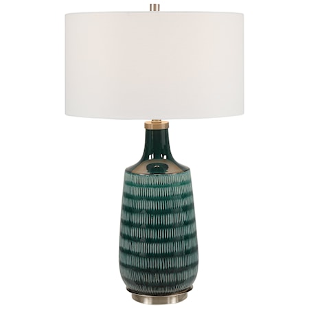 Scouts Deep Green Table Lamp