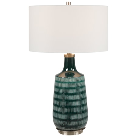 Scouts Deep Green Table Lamp