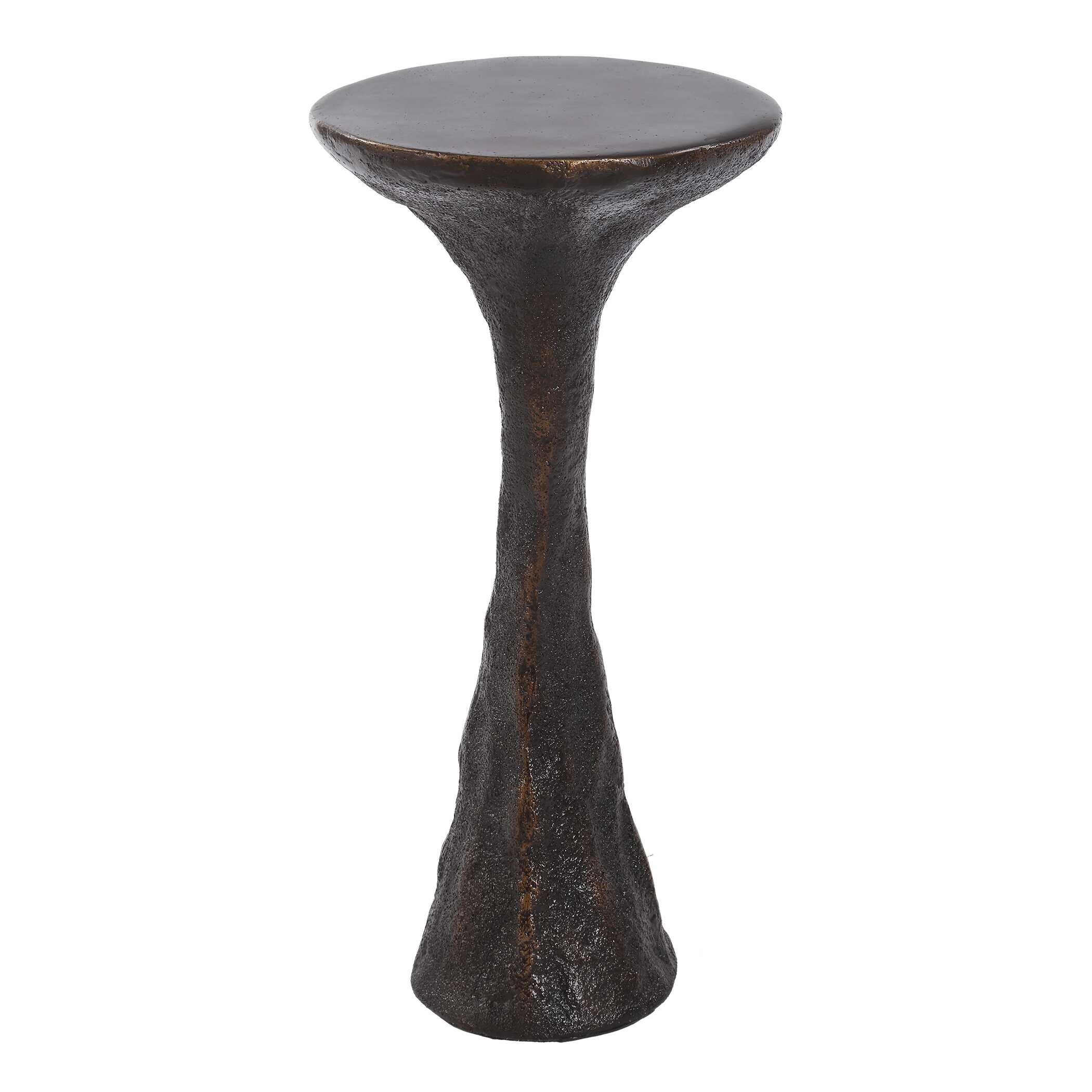 Uttermost Milan Milan Outdoor Dark Bronze Drink Table