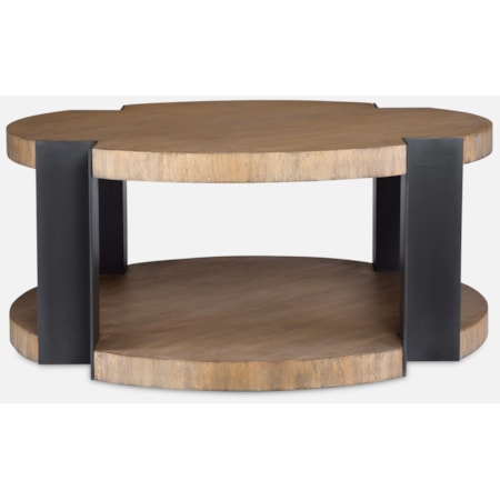 Loana Industrial Coffee Table