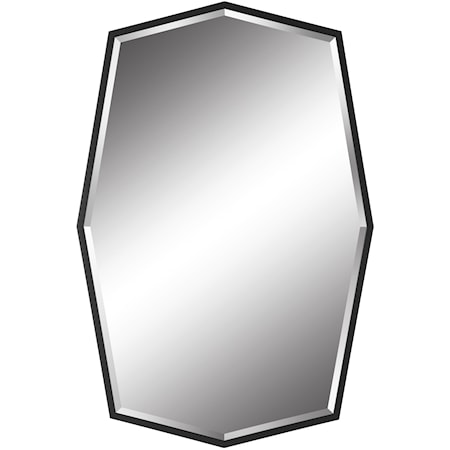 Octagonal Iron Mirror