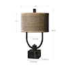 Uttermost Table Lamps Stabina