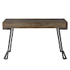 Uttermost Comrade Naural Wood Desk with 3-Drawers