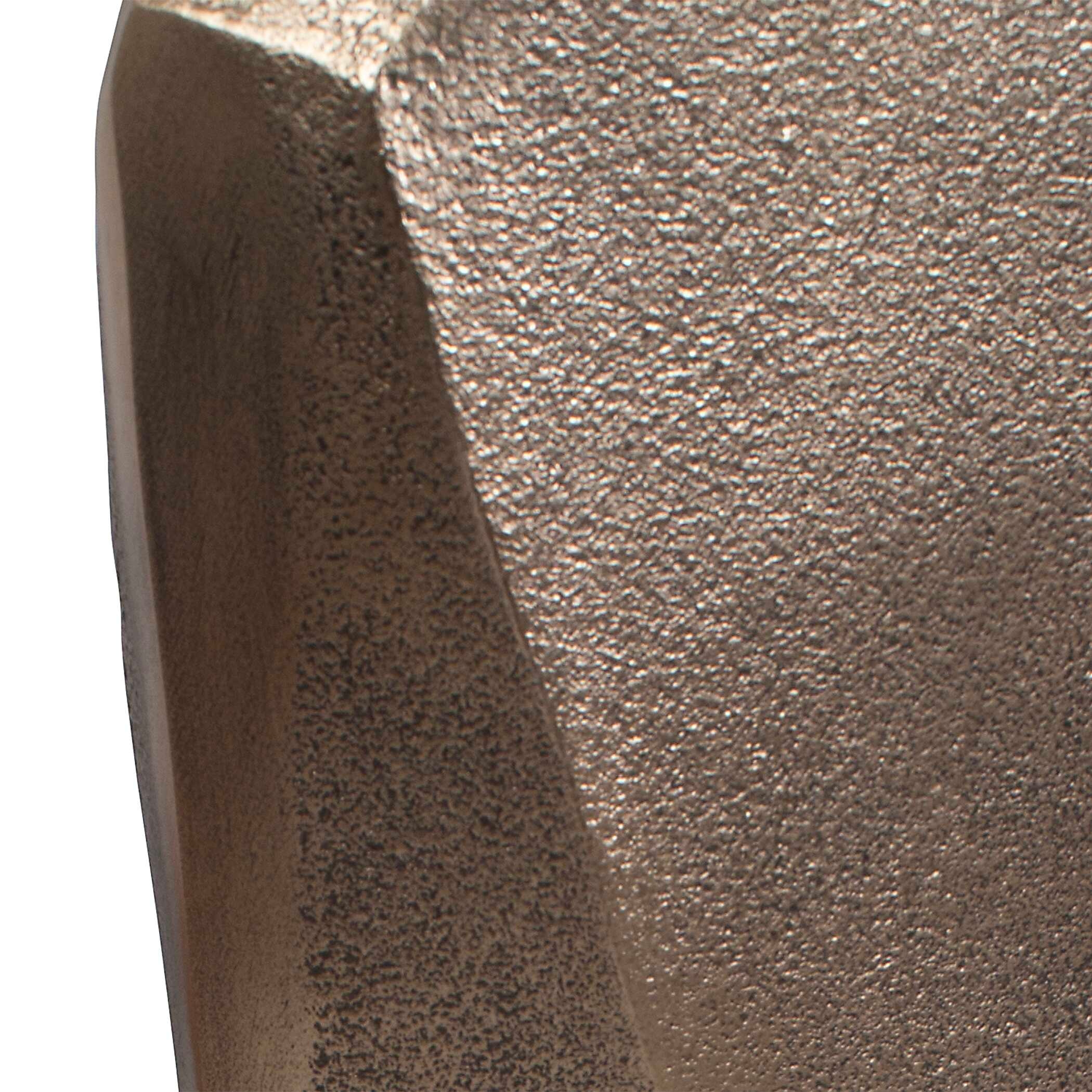 Geoform Indoor-Outdoor Brass Vases