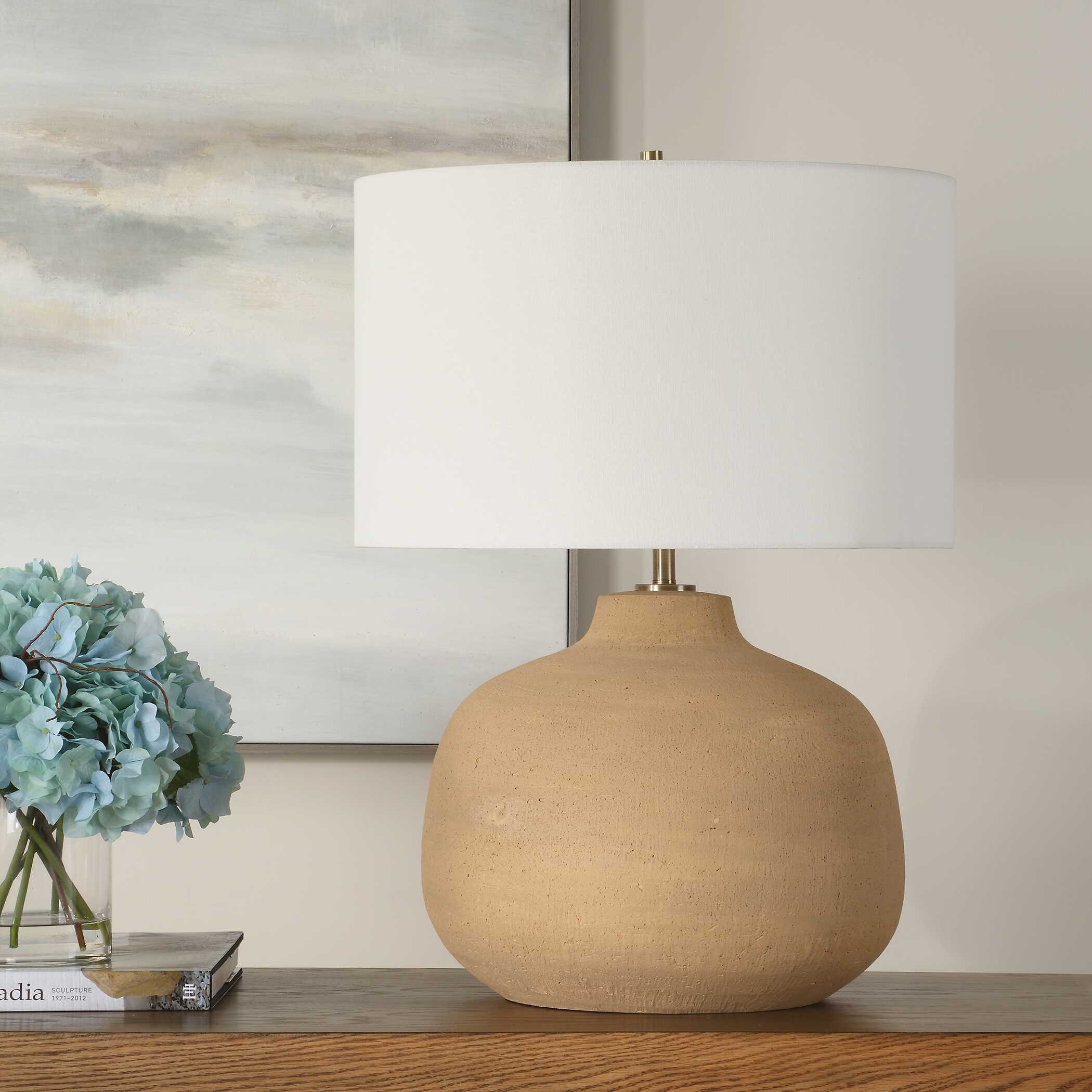 Cline Terracotta Table Lamp
