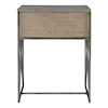 Uttermost Accent Furniture - Occasional Tables Cartwright Gray Side Table
