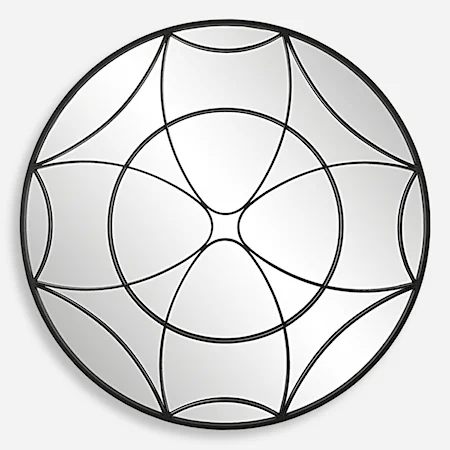 Jocasta Mirrored Circular Wall Decor