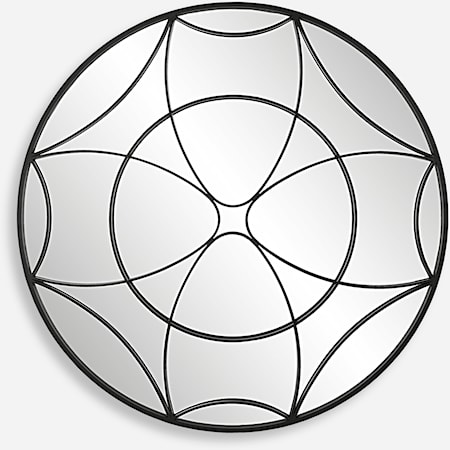 Jocasta Mirrored Circular Wall Decor