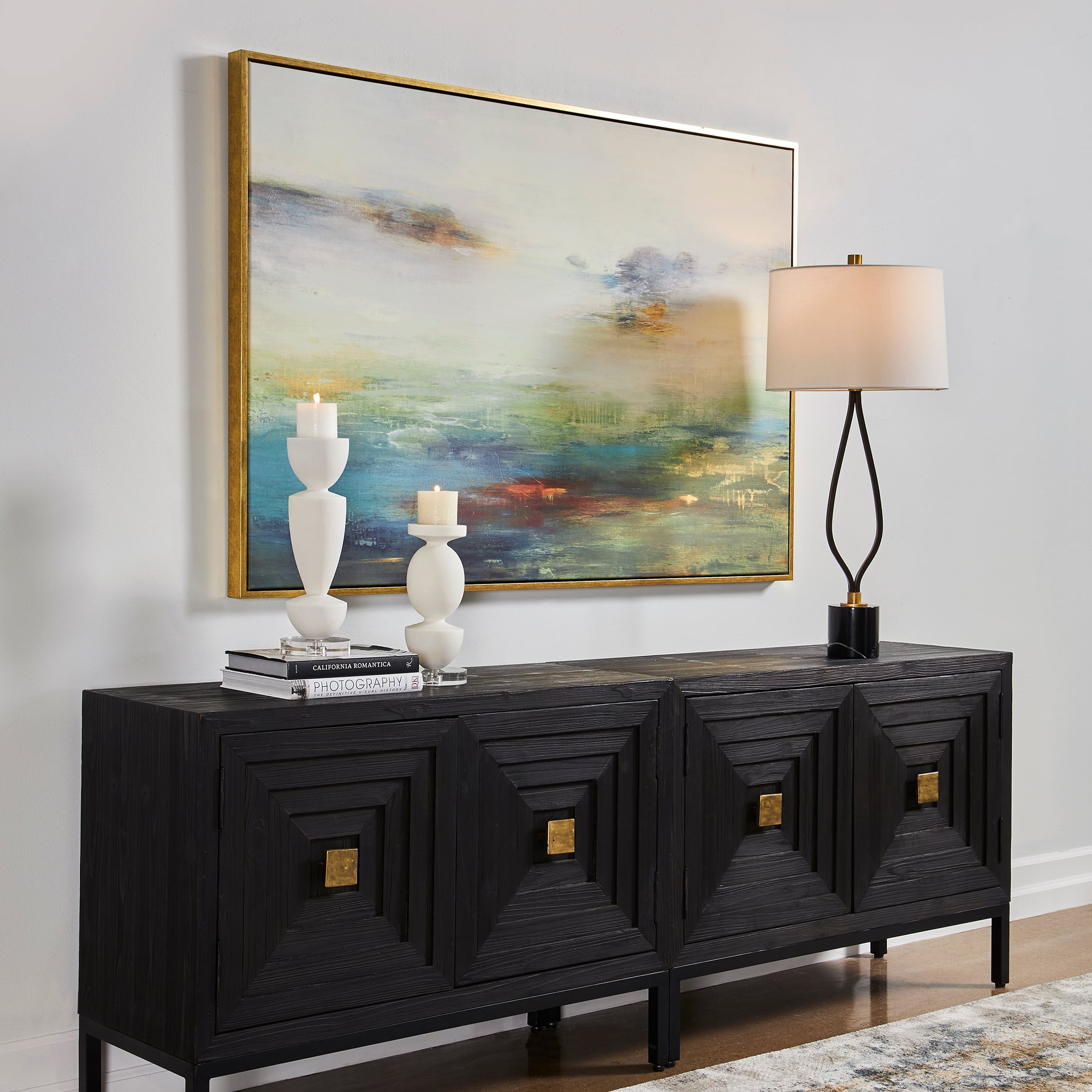 Uttermost Textured Textured Land Framed Landscape Art