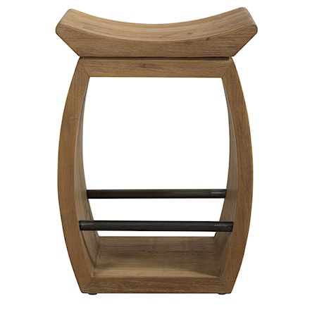Connor Modern Wood Counter Stool
