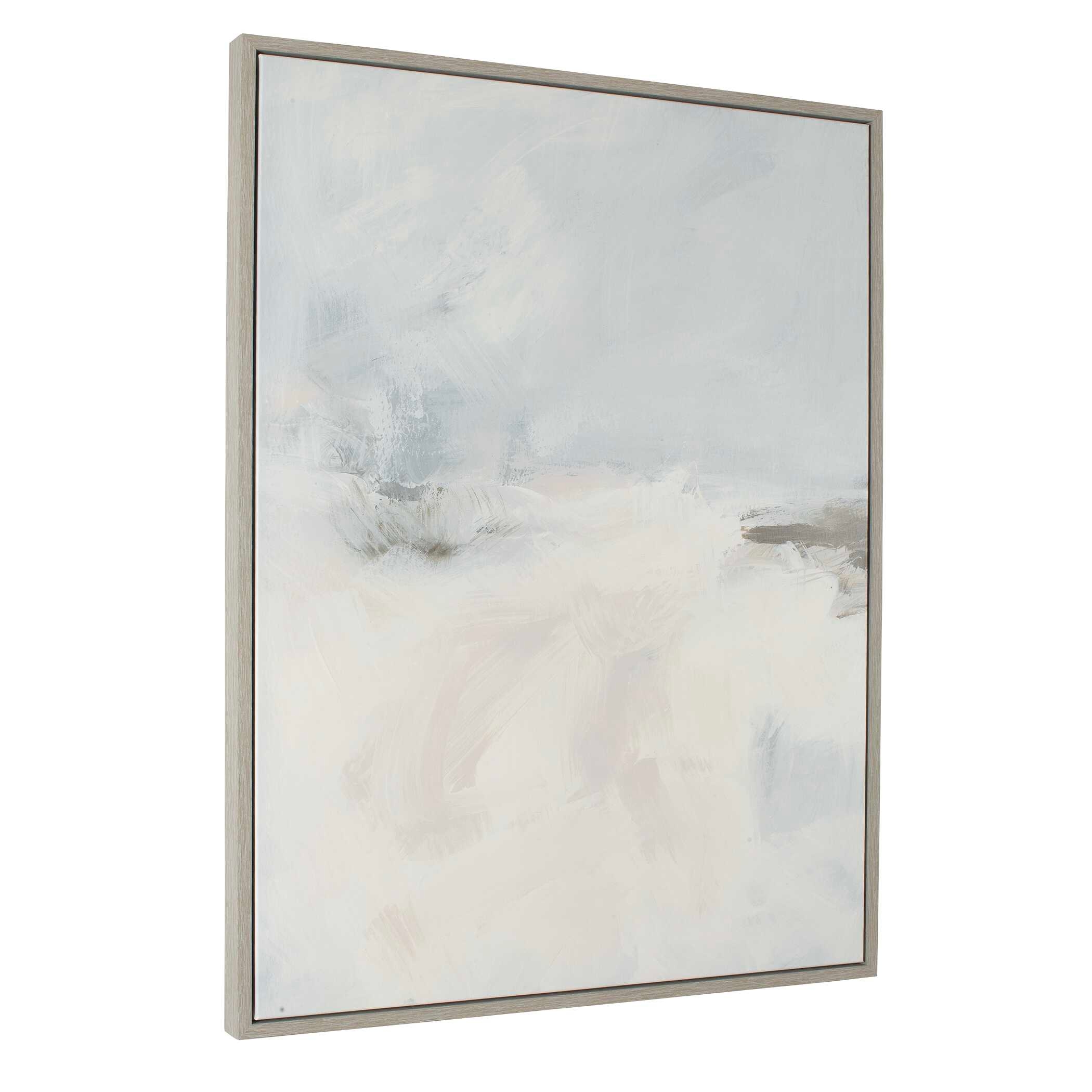 Simple Serenity Framed Abstract Art
