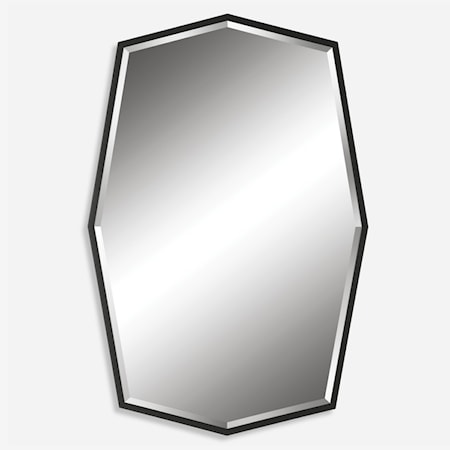 Octagonal Iron Mirror