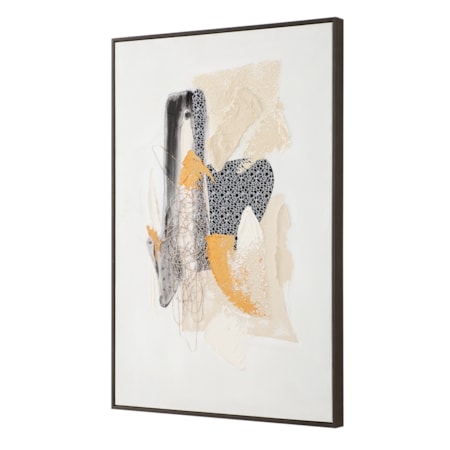 Scatter Abstract Hand Painted Canvas Art