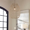 Uttermost Lighting Fixtures - Pendant Lights Cross Weave 1 Light Pendant