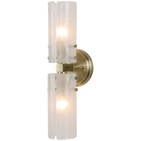 Mistie 2 Light Glass Sconce