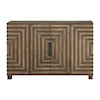 Uttermost Accent Furniture - Occasional Tables Layton Geometric Console Cabinet