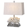 Uttermost Table Lamps Coral Sculpture Table Lamp