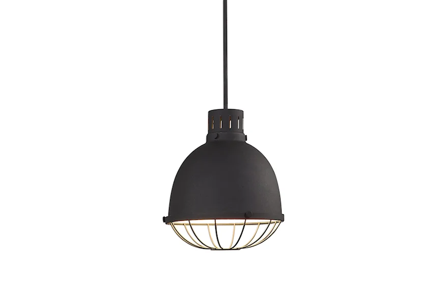 Lighting Fixtures - Pendant Lights Dayton 1 Light Industrial Pendant by Uttermost at Esprit Decor Home Furnishings