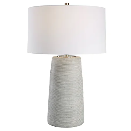 Mountainscape Ceramic Table Lamp