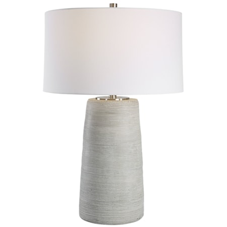 Mountainscape Ceramic Table Lamp